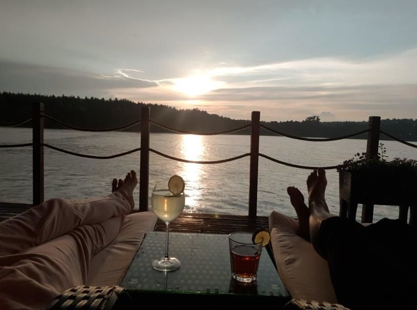 Ботели Houseboat Ślesin Слесин-5