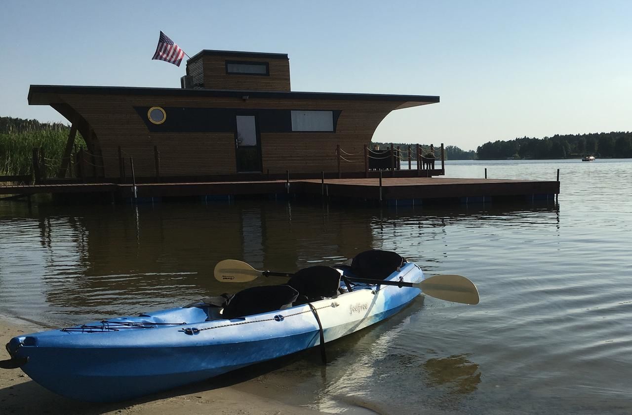 Ботели Houseboat Ślesin Слесин-35